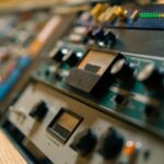 Remote Control Mixer Adjust Sound Volume Level Music Creation Equalizer Button Recording Studio